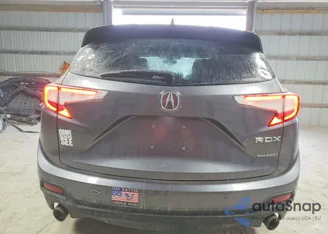 2020 Acura Rdx Technology z USA, uszkodzony, nr VIN 5J8TC2H58LL000848
